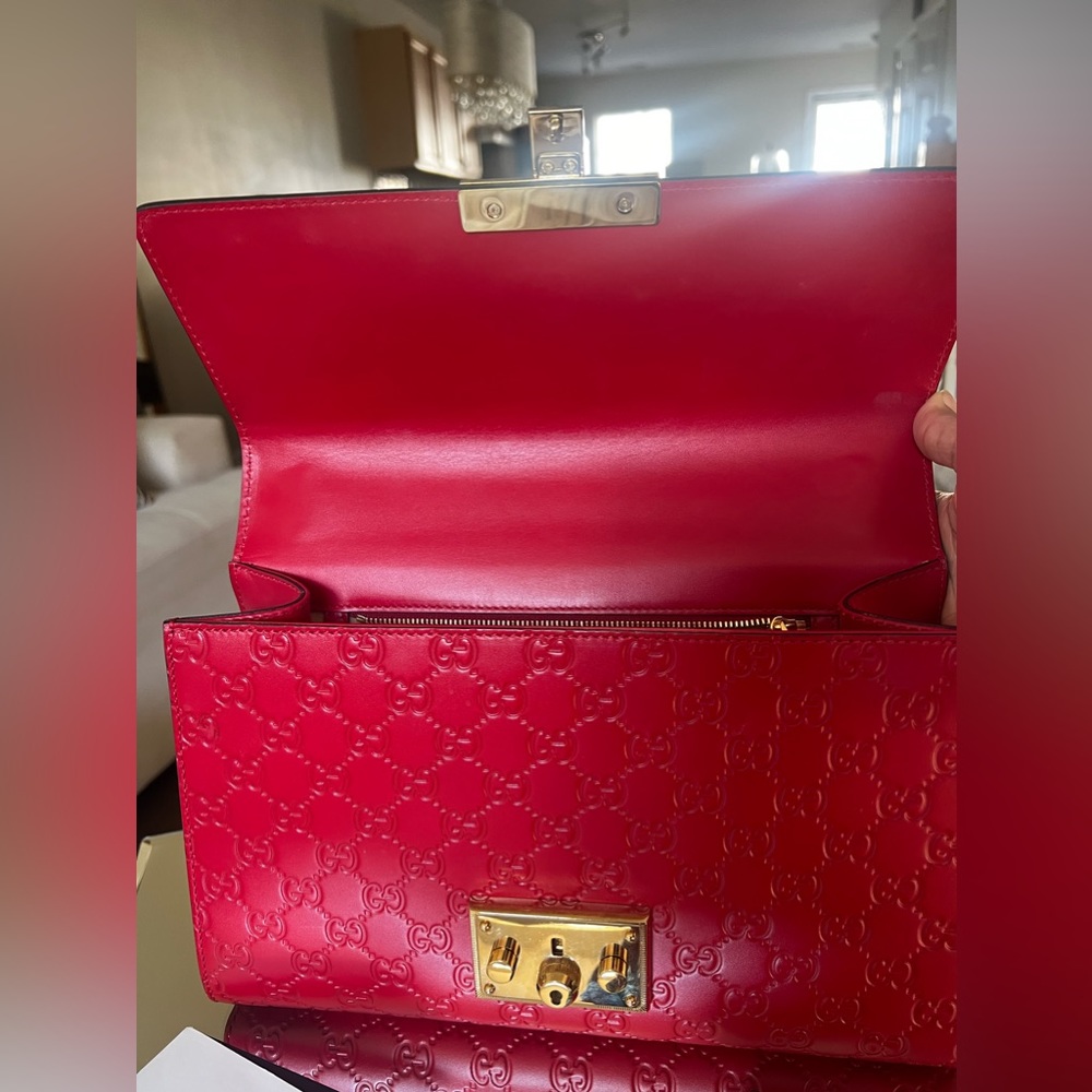 Authentic Gucci Medium Padlock Shoulder Bag. Orig… - image 2